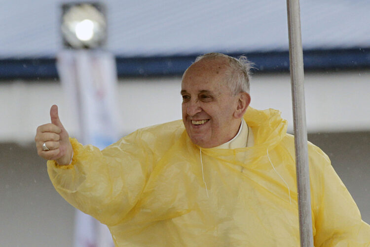 Pope Francis converted to the environmental cause and denounced those he blamed for climate change